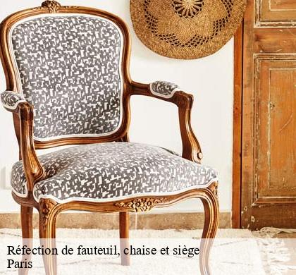 Réfection de fauteuil, chaise et siège 75 Paris AB Tapisserie