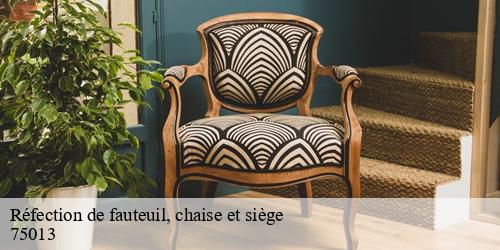 Réfection de fauteuil, chaise et siège  paris-13-75013 AB Tapisserie 