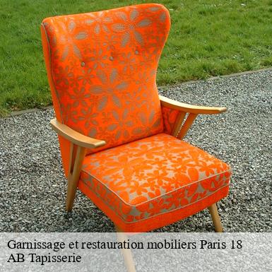 Garnissage et restauration mobiliers  paris-18-75018 AB Tapisserie 