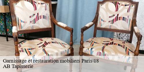 Garnissage et restauration mobiliers  paris-18-75018 AB Tapisserie 