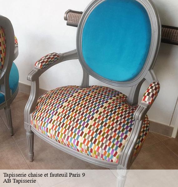Tapisserie chaise et fauteuil paris-9-75009 AB Tapisserie