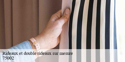 Rideaux et double rideaux sur mesure  paris-2-75002 AB Tapisserie 