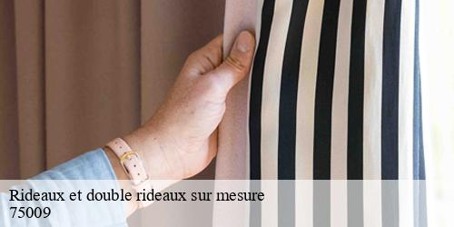 Rideaux et double rideaux sur mesure  paris-9-75009 AB Tapisserie 