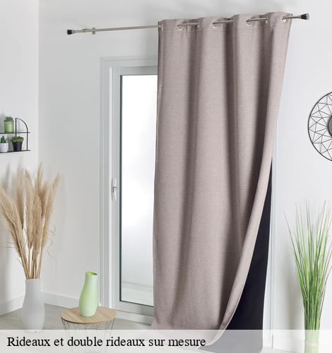 Rideaux et double rideaux sur mesure  paris-20-75020 AB Tapisserie 